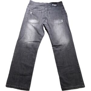 VTG Y2K Southpole SP Collection Jeans Men W34xL30 Black Denim Faded Skater Pants